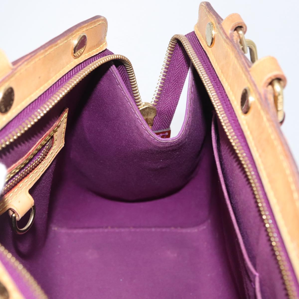 LOUIS VUITTON Monogram Vernis Blair MM Bag 2way amethyst M90106 LV Auth BA10814