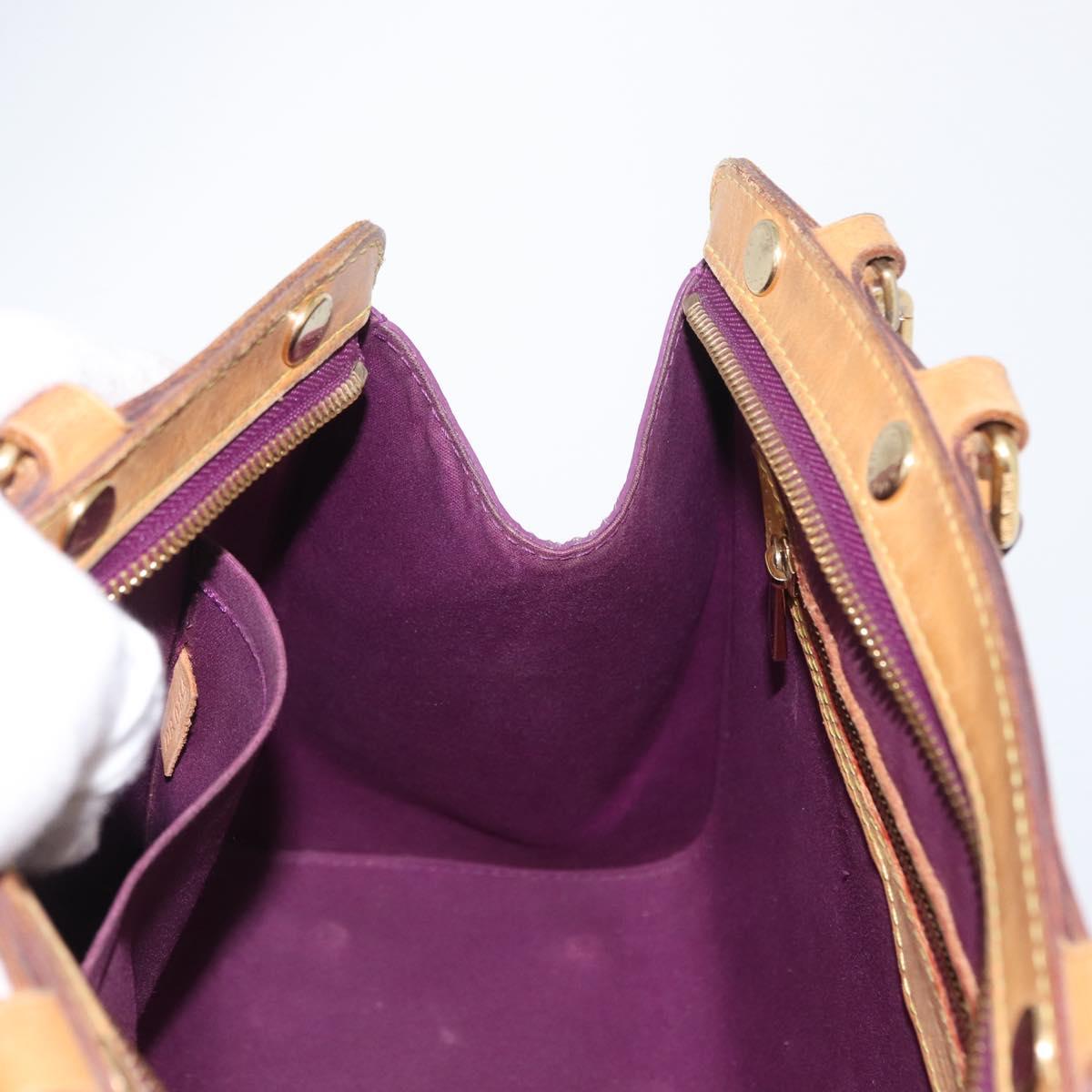 LOUIS VUITTON Monogram Vernis Blair MM Bag 2way amethyst M90106 LV Auth BA10814