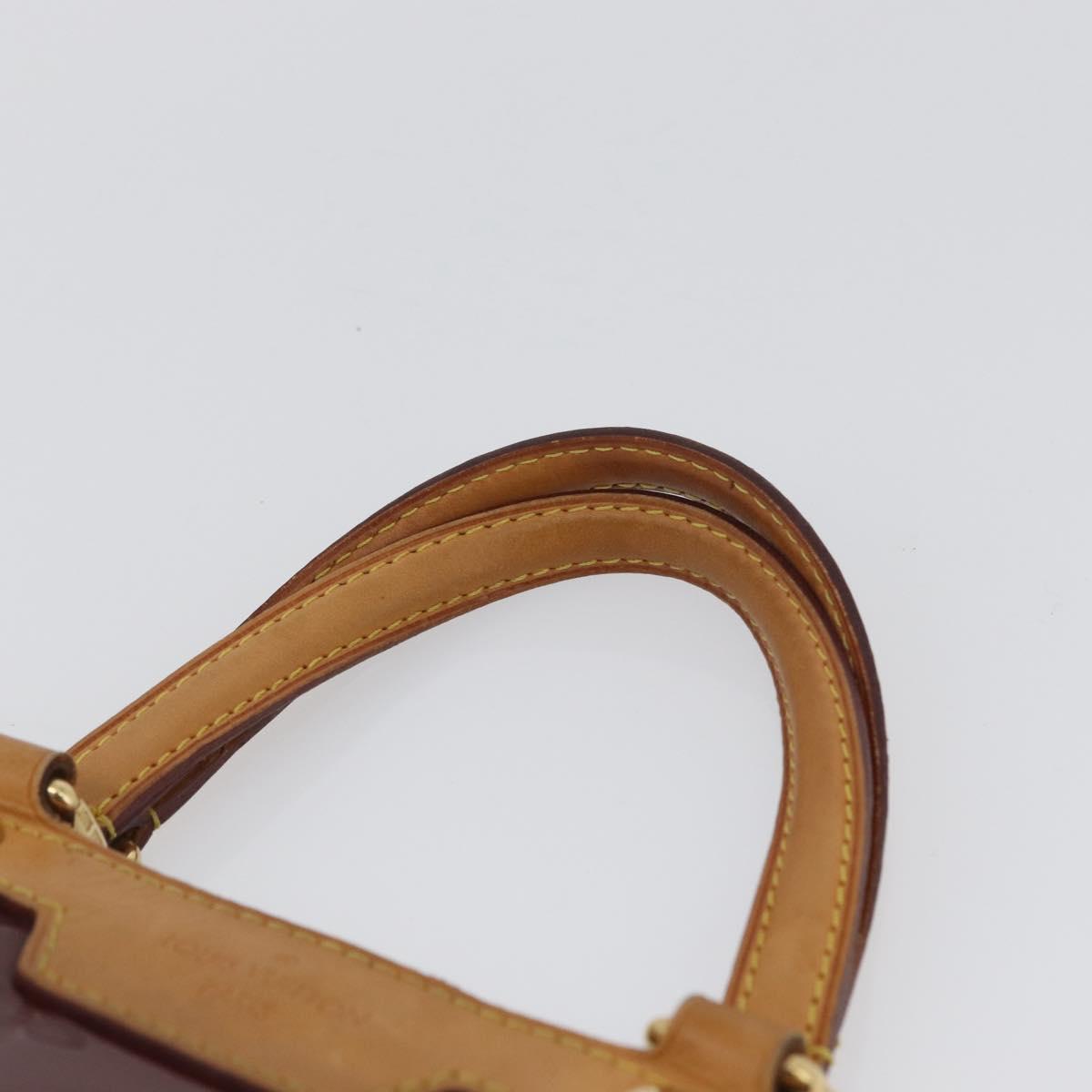 LOUIS VUITTON Monogram Vernis Blair MM Bag 2way amethyst M90106 LV Auth BA10814