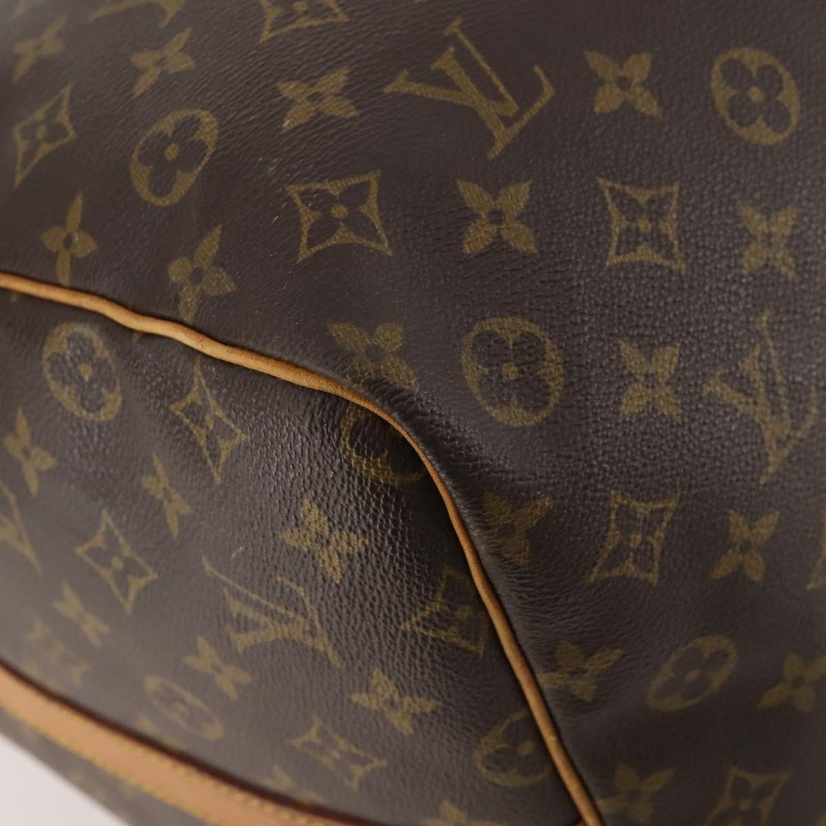 LOUIS VUITTON Monogram Keepall Bandouliere 60 Boston Bag M41412 LV Auth BA10818