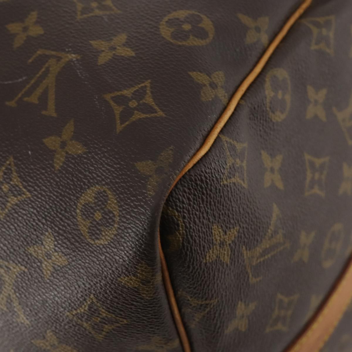 LOUIS VUITTON Monogram Keepall Bandouliere 60 Boston Bag M41412 LV Auth BA10818