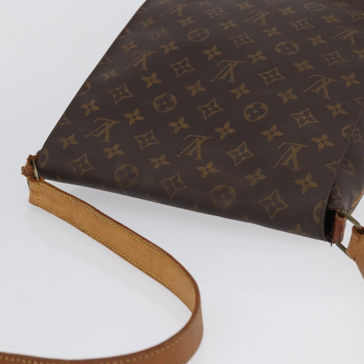 LOUIS VUITTON Monogram Musette Shoulder Bag M51256 LV Auth BA10819