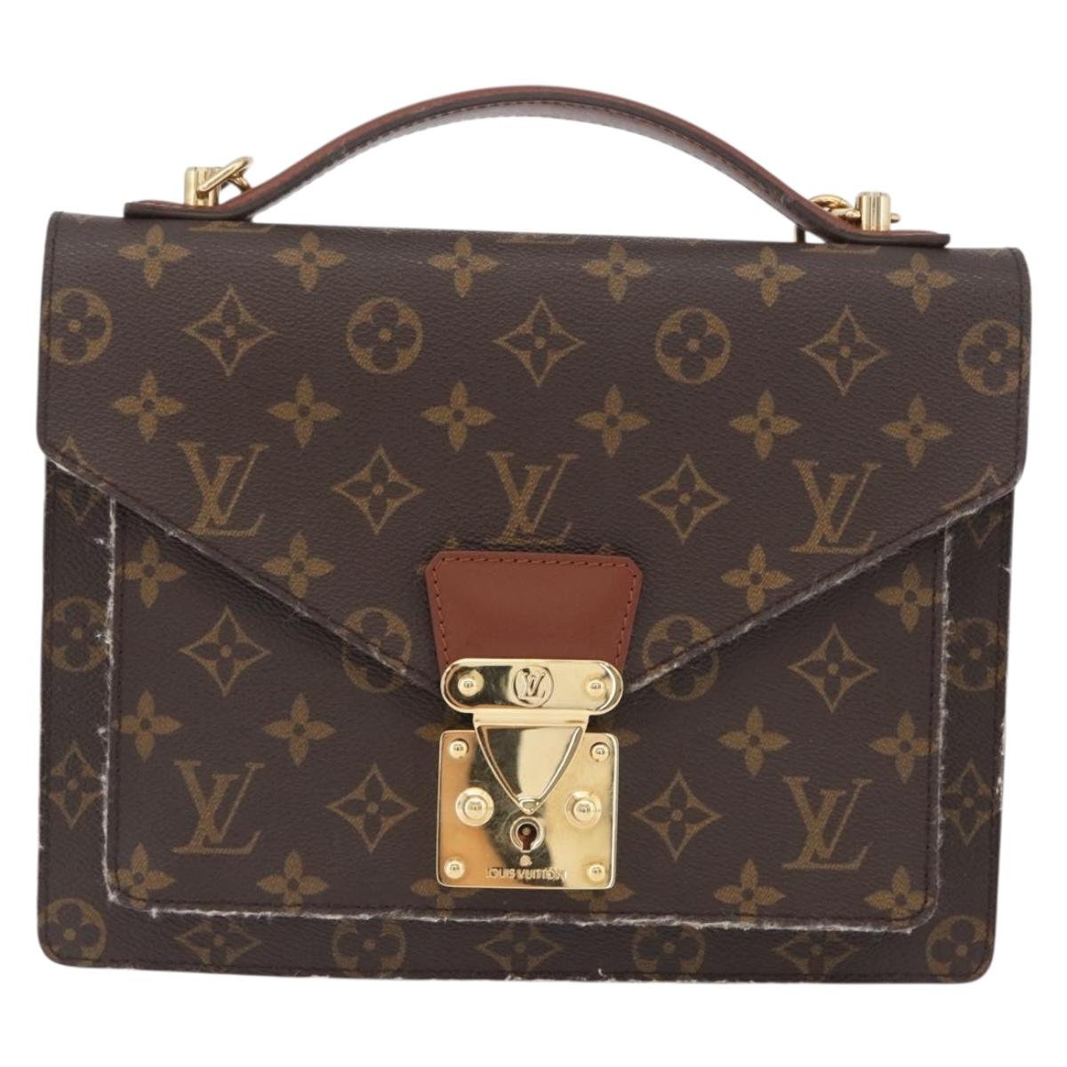 LOUIS VUITTON Monogram Monceau 26 Shoulder Bag M51187 LV Auth BA10820A