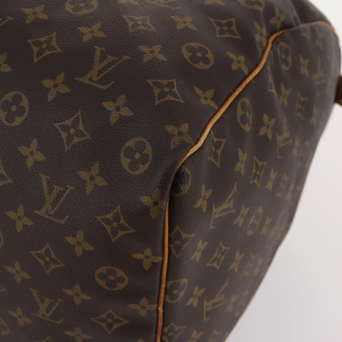 LOUIS VUITTON Monogram Keepall 60 Boston Bag M41422 LV Auth BA10824