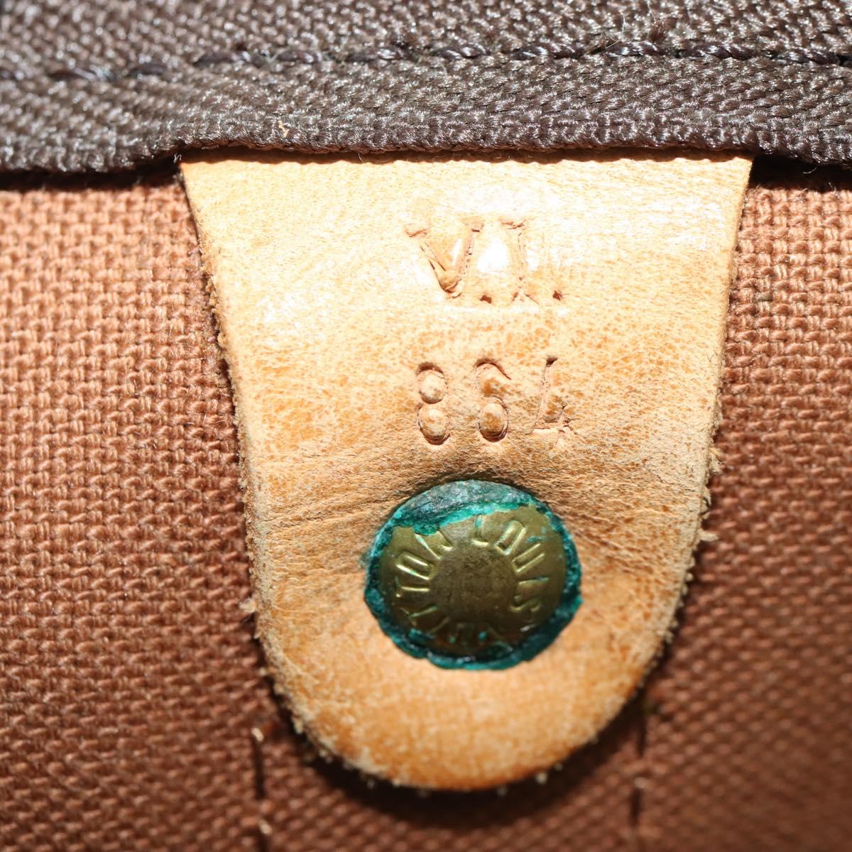 LOUIS VUITTON Monogram Keepall 60 Boston Bag M41422 LV Auth BA10824