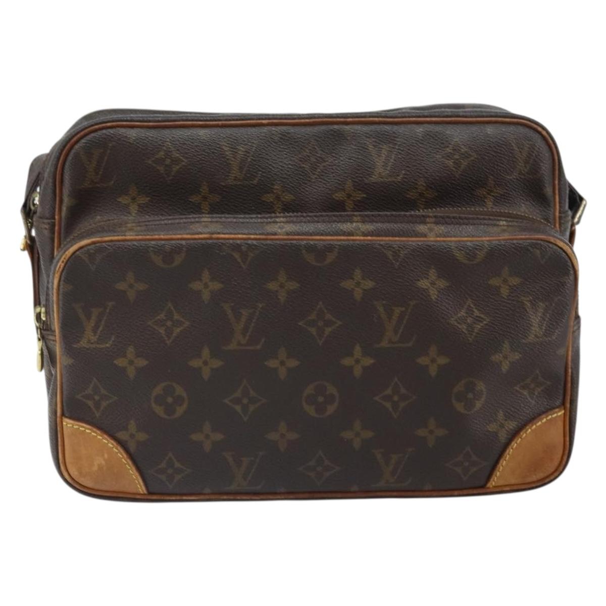 LOUIS VUITTON Monogram Nile Shoulder Bag M45244 LV Auth BA10834