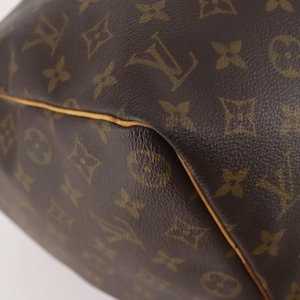 LOUIS VUITTON Monogram Keepall 45 Boston Bag M41428 LV Auth BA10835