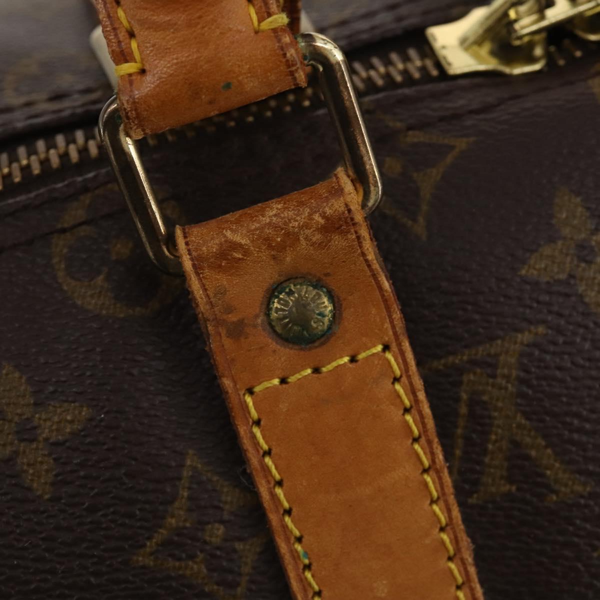 LOUIS VUITTON Monogram Keepall 45 Boston Bag M41428 LV Auth BA10835