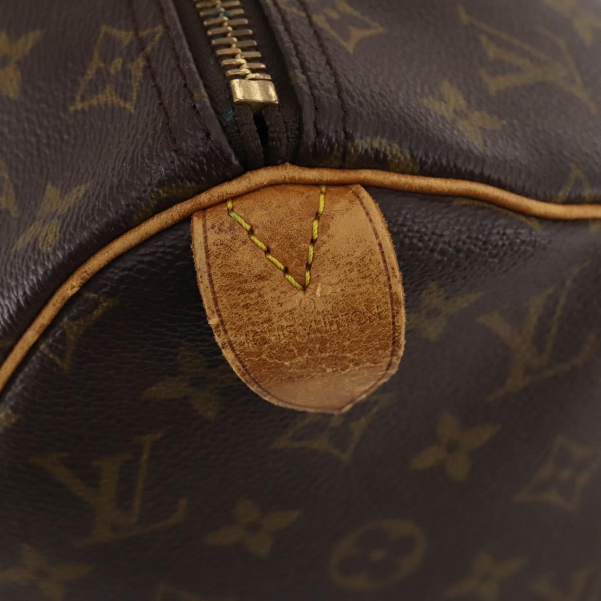 LOUIS VUITTON Monogram Keepall 45 Boston Bag M41428 LV Auth BA10835