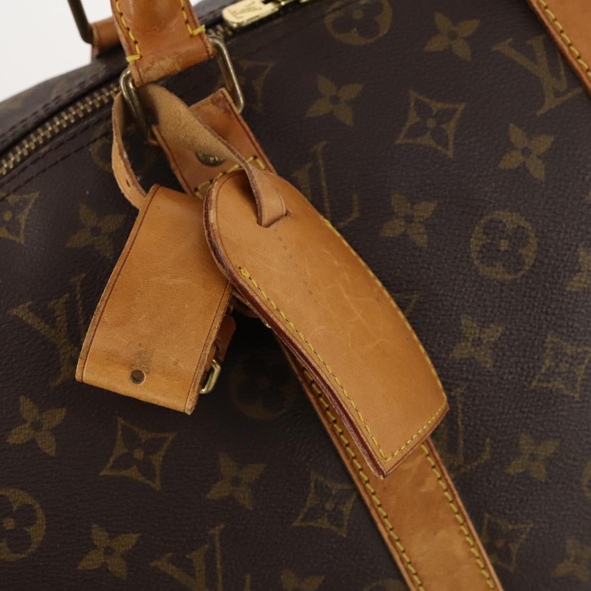 LOUIS VUITTON Monogram Keepall 45 Boston Bag M41428 LV Auth BA10835