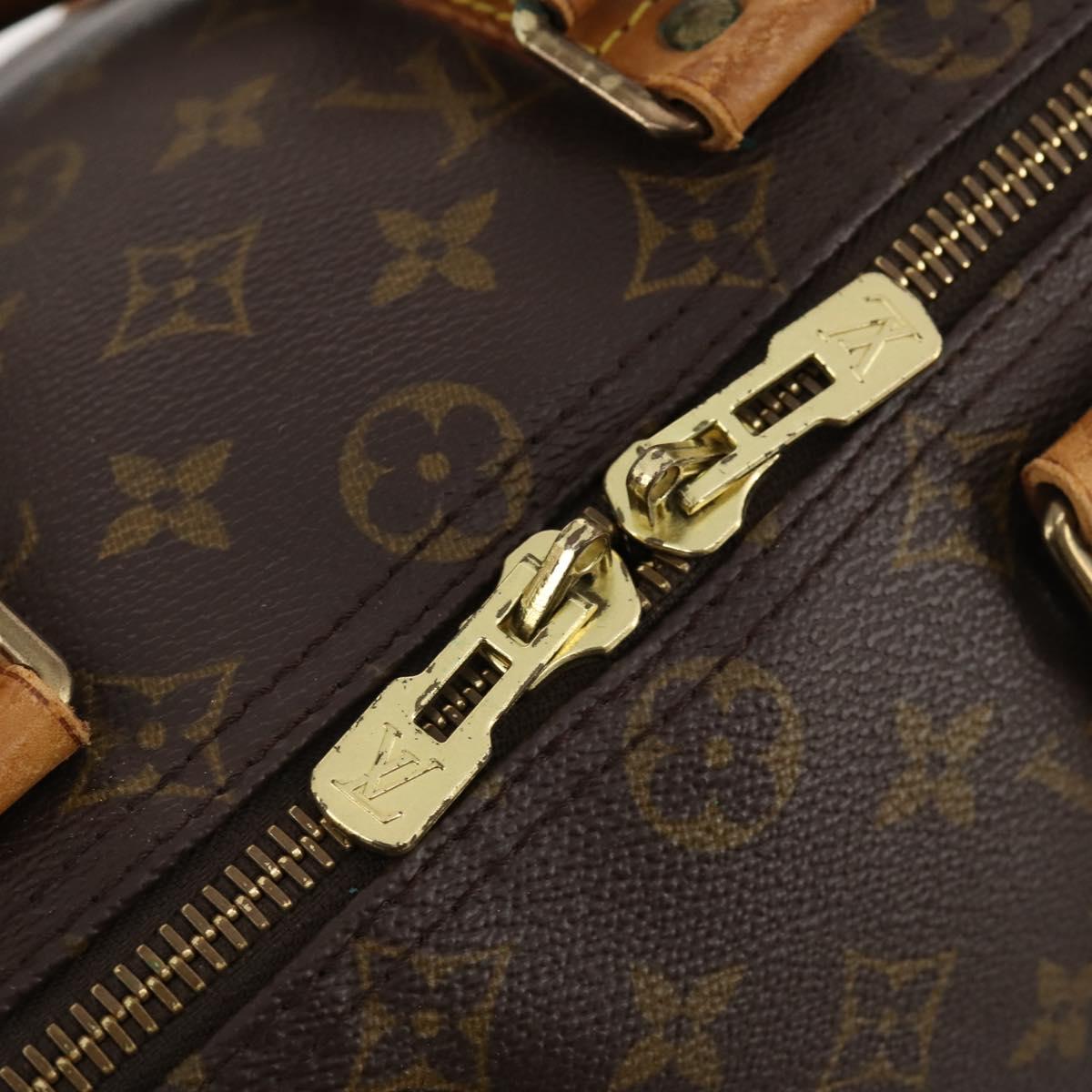 LOUIS VUITTON Monogram Keepall 45 Boston Bag M41428 LV Auth BA10835