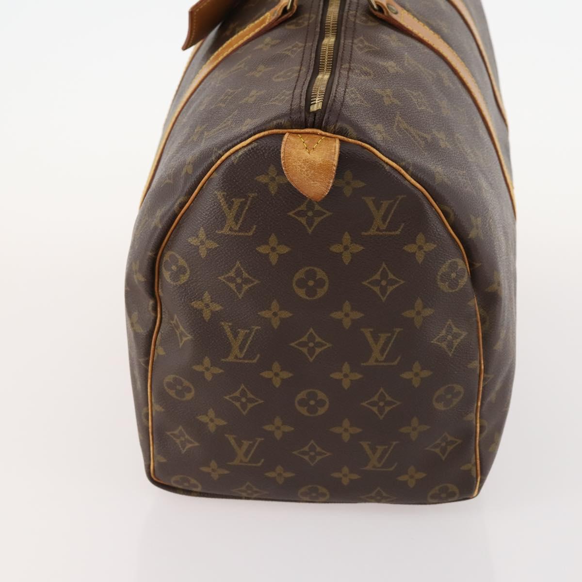 LOUIS VUITTON Monogram Keepall 45 Boston Bag M41428 LV Auth BA10835