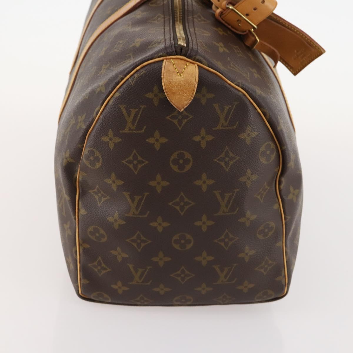LOUIS VUITTON Monogram Keepall 45 Boston Bag M41428 LV Auth BA10835