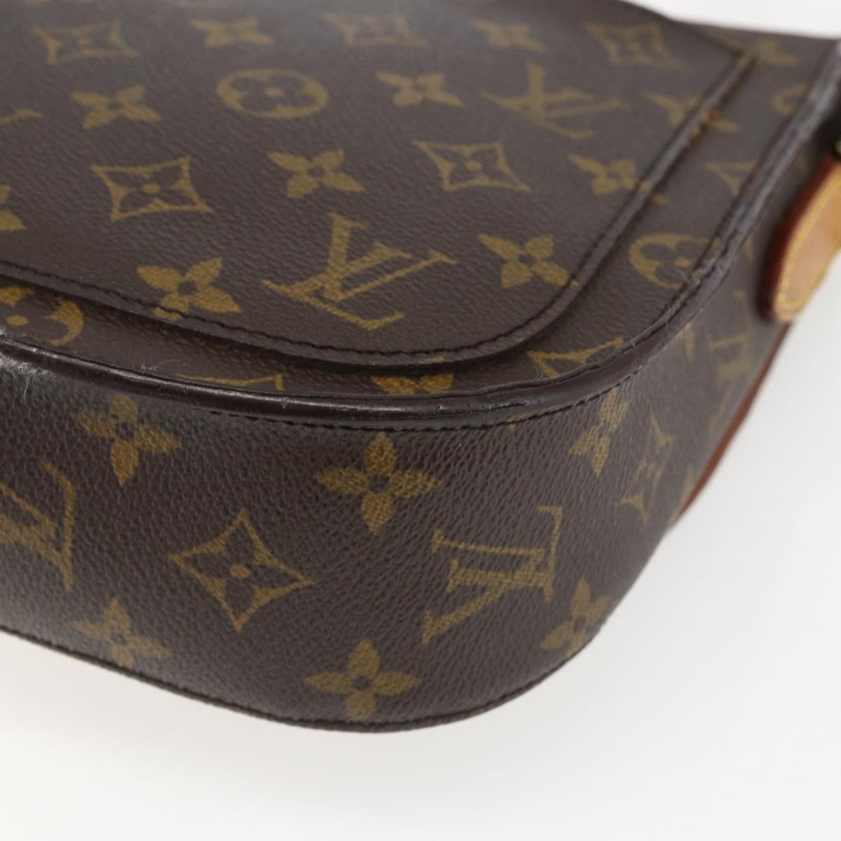 LOUIS VUITTON Monogram Saint Cloud GM Shoulder Bag M51242 LV Auth BA10836