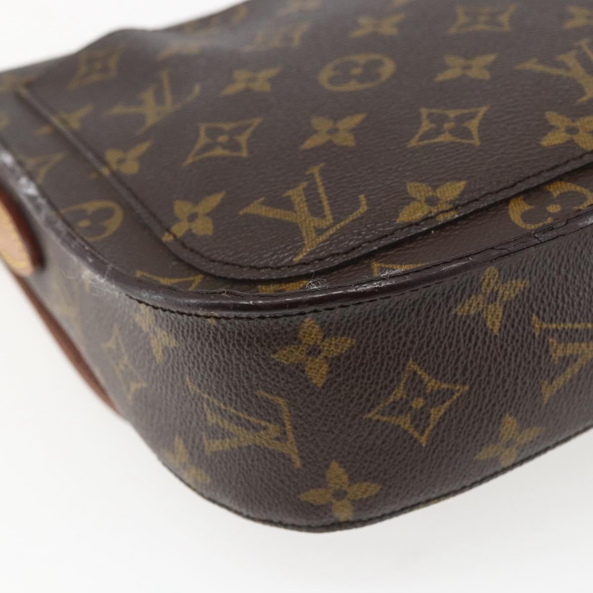 LOUIS VUITTON Monogram Saint Cloud GM Shoulder Bag M51242 LV Auth BA10836