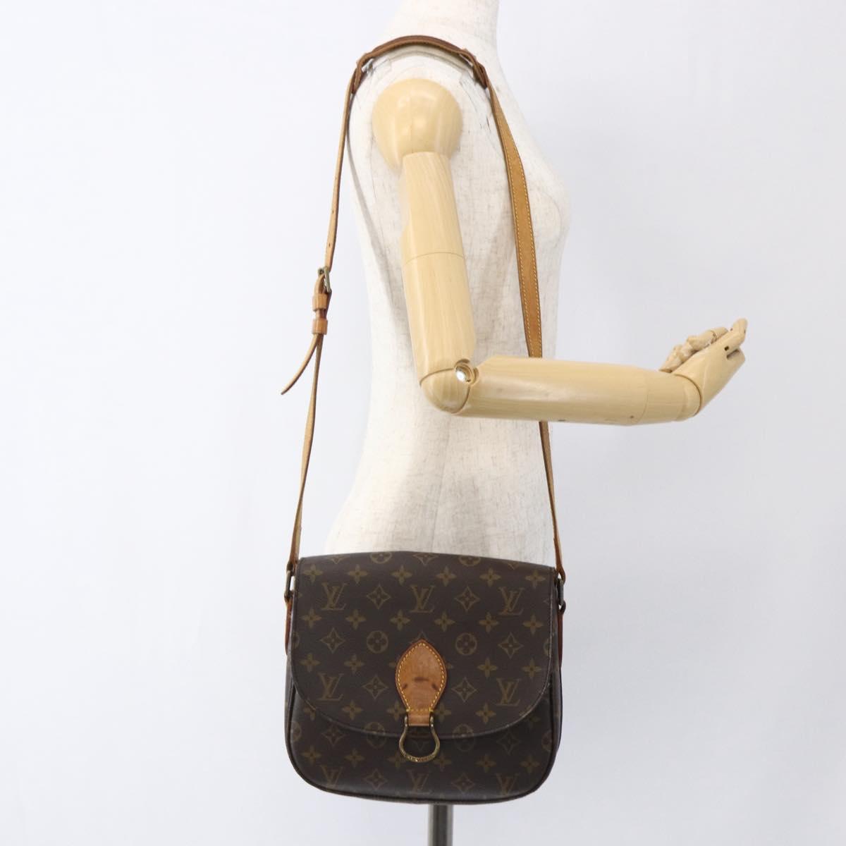 LOUIS VUITTON Monogram Saint Cloud GM Shoulder Bag M51242 LV Auth BA10836