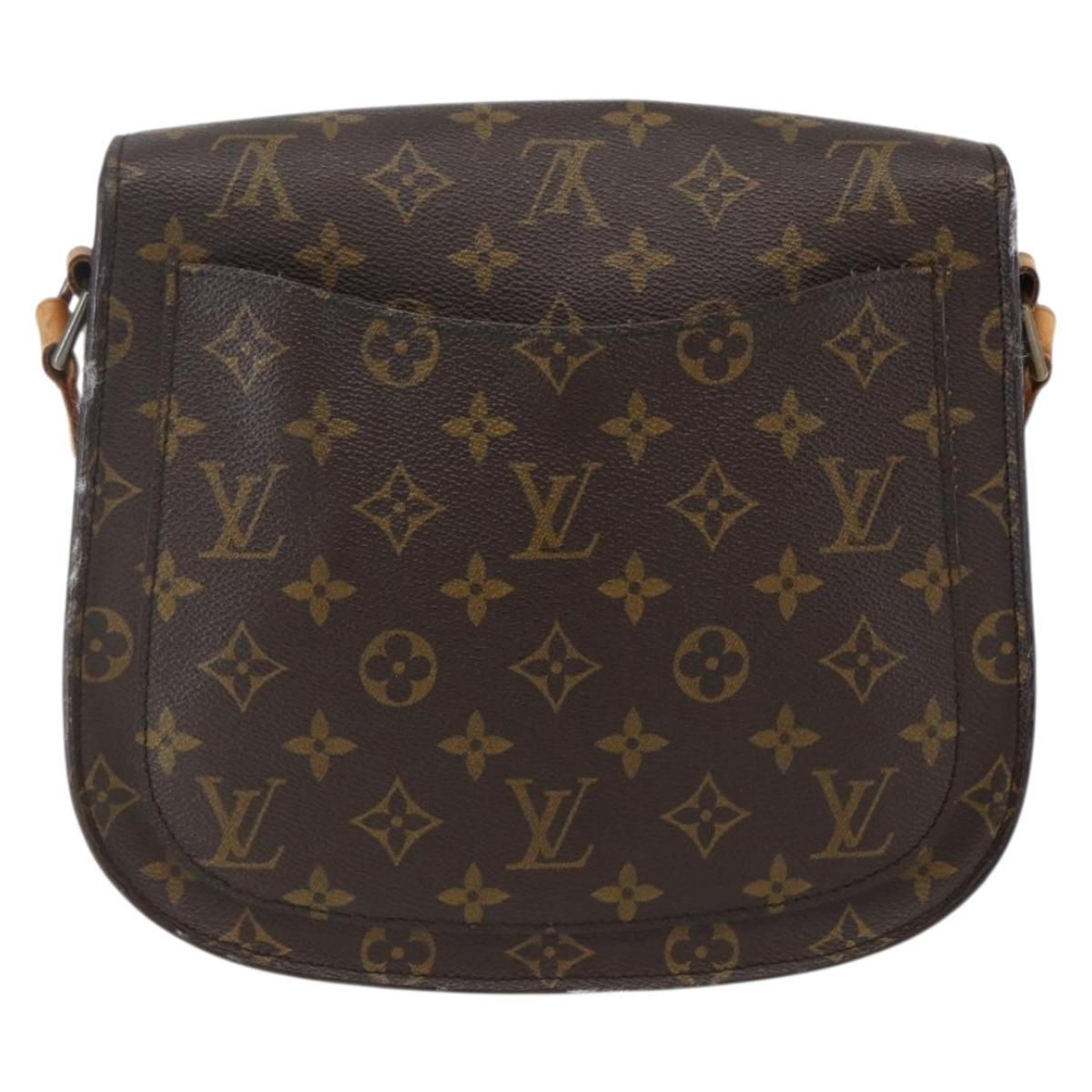 LOUIS VUITTON Monogram Saint Cloud GM Shoulder Bag M51242 LV Auth BA10836