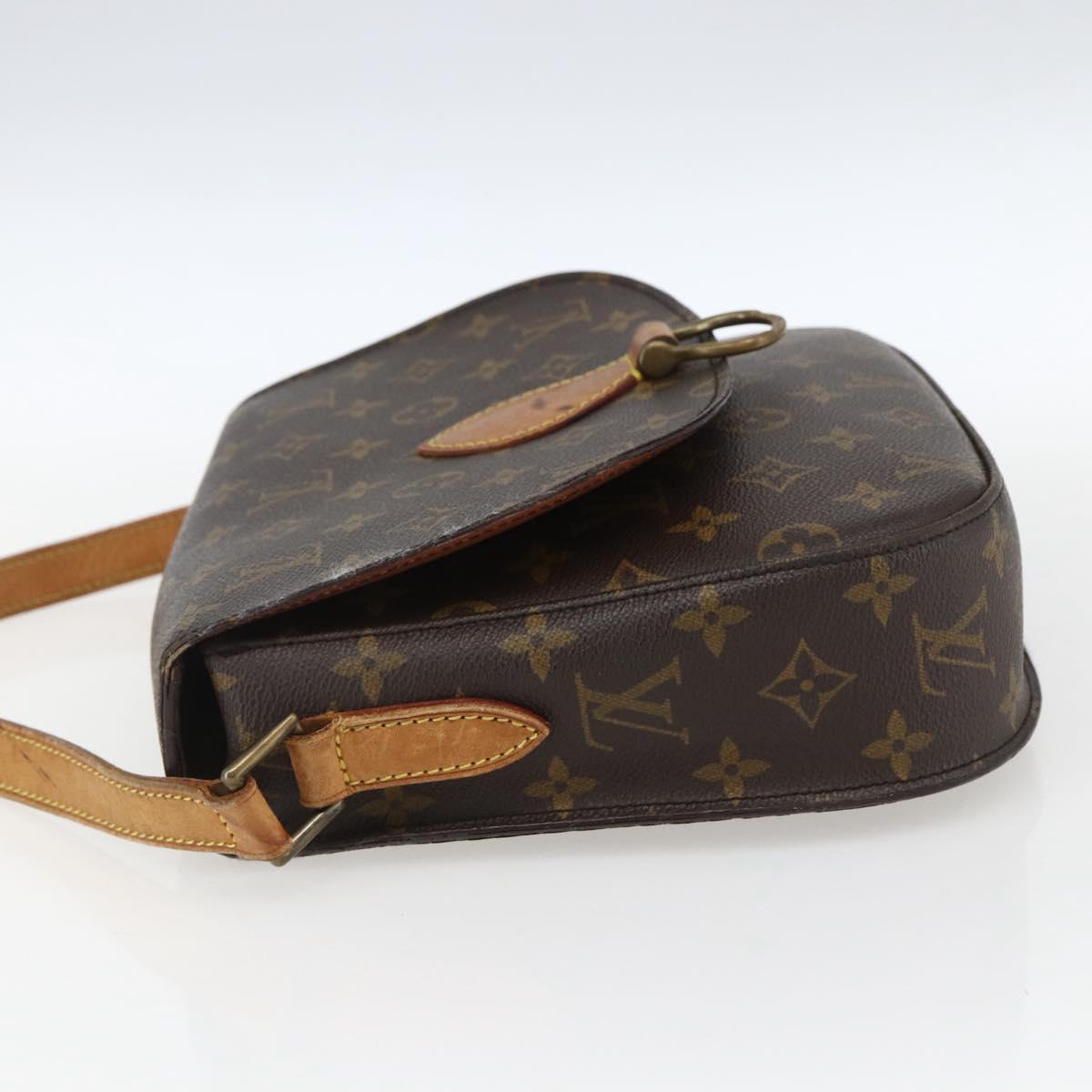 LOUIS VUITTON Monogram Saint Cloud GM Shoulder Bag M51242 LV Auth BA10836