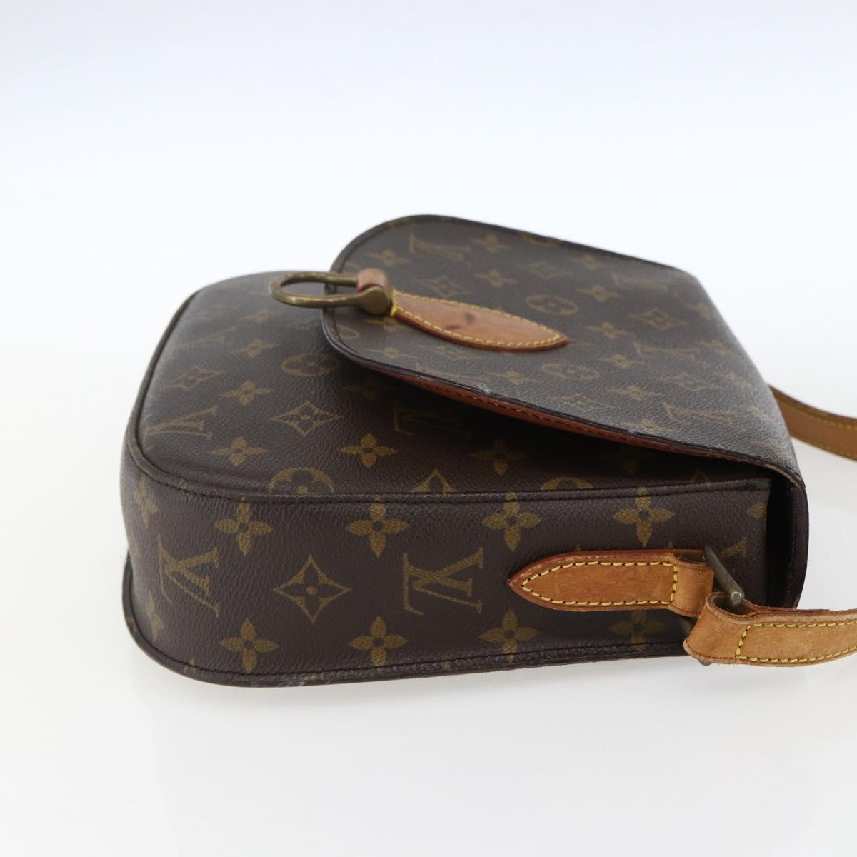 LOUIS VUITTON Monogram Saint Cloud GM Shoulder Bag M51242 LV Auth BA10836