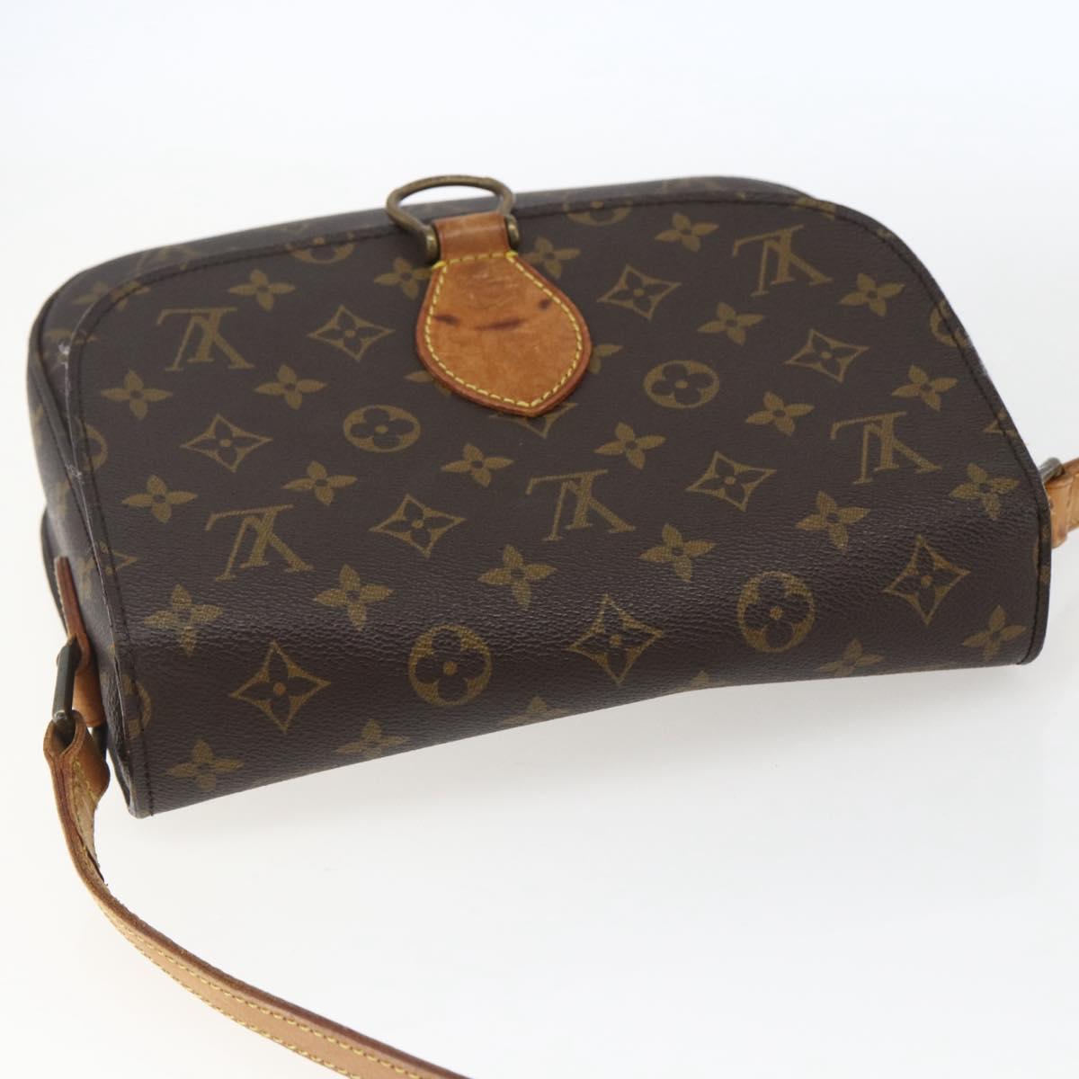 LOUIS VUITTON Monogram Saint Cloud GM Shoulder Bag M51242 LV Auth BA10836
