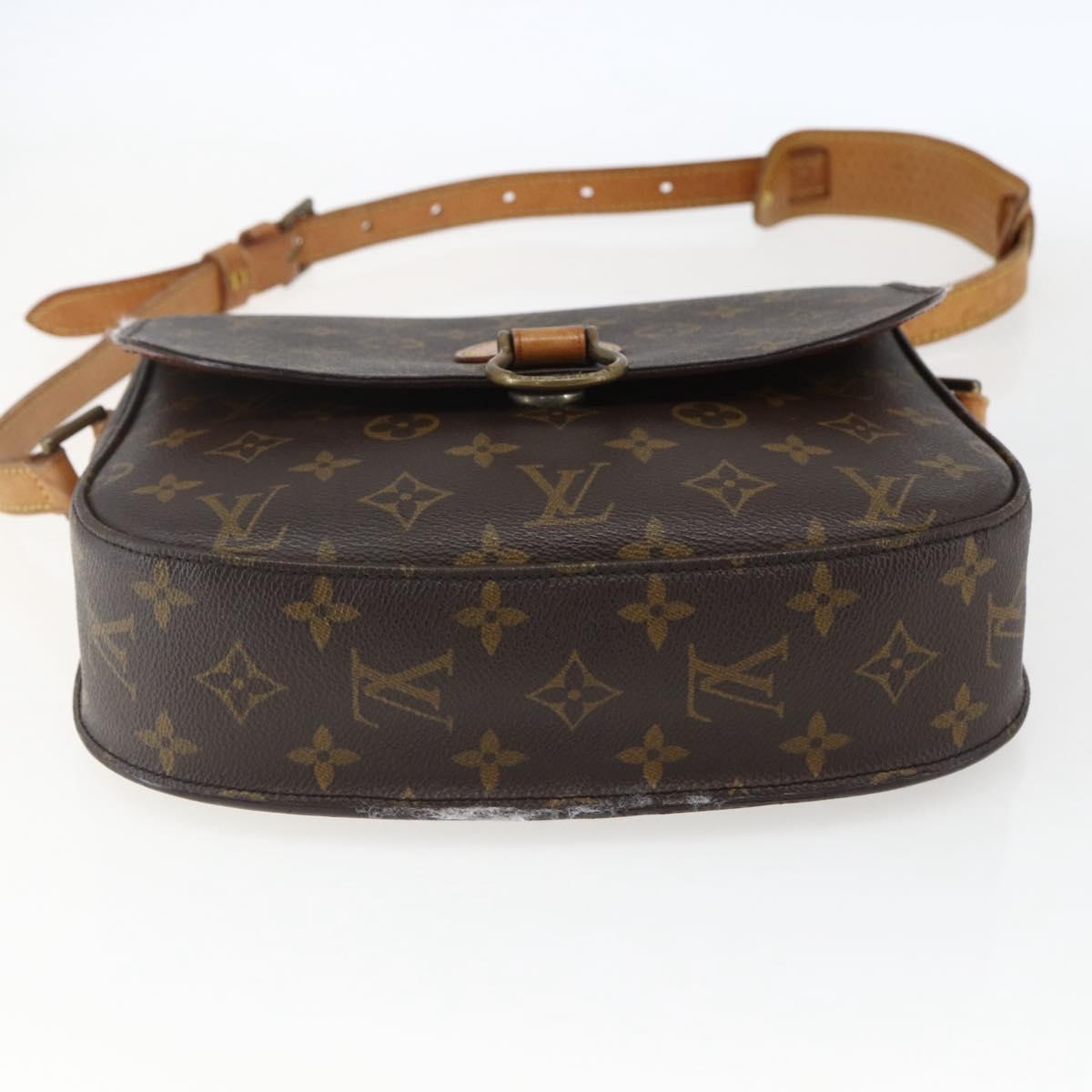 LOUIS VUITTON Monogram Saint Cloud GM Shoulder Bag M51242 LV Auth BA10836
