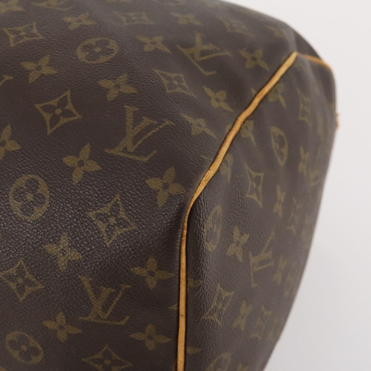 LOUIS VUITTON Monogram Keepall 45 Boston Bag M41428 LV Auth BA10838