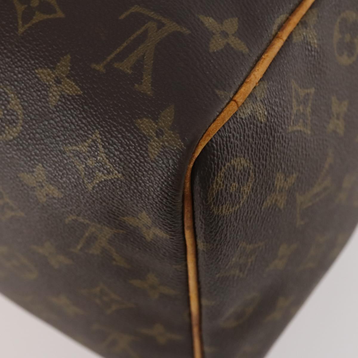 LOUIS VUITTON Monogram Keepall 45 Boston Bag M41428 LV Auth BA10838