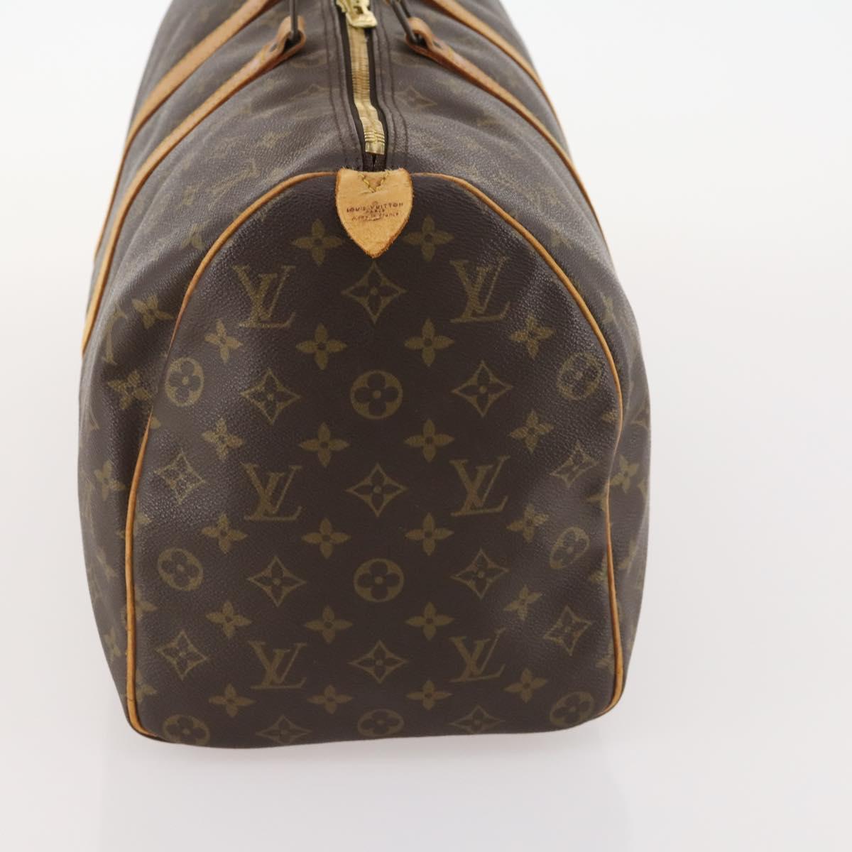 LOUIS VUITTON Monogram Keepall 45 Boston Bag M41428 LV Auth BA10838