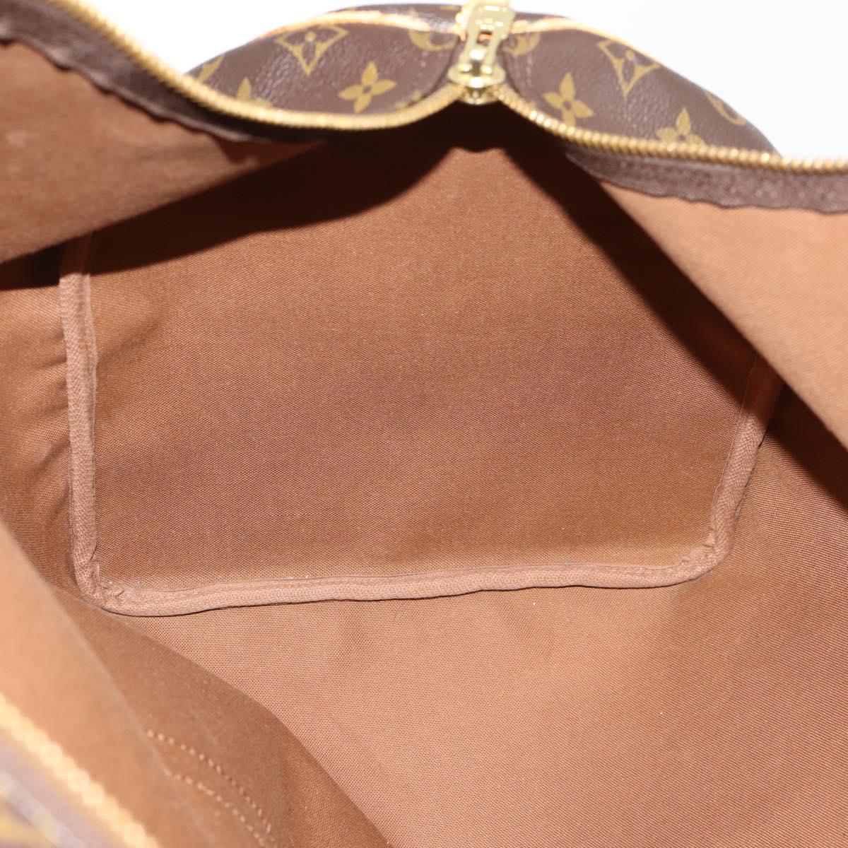 LOUIS VUITTON Monogram Keepall 55 Boston Bag M41424 LV Auth BA10839
