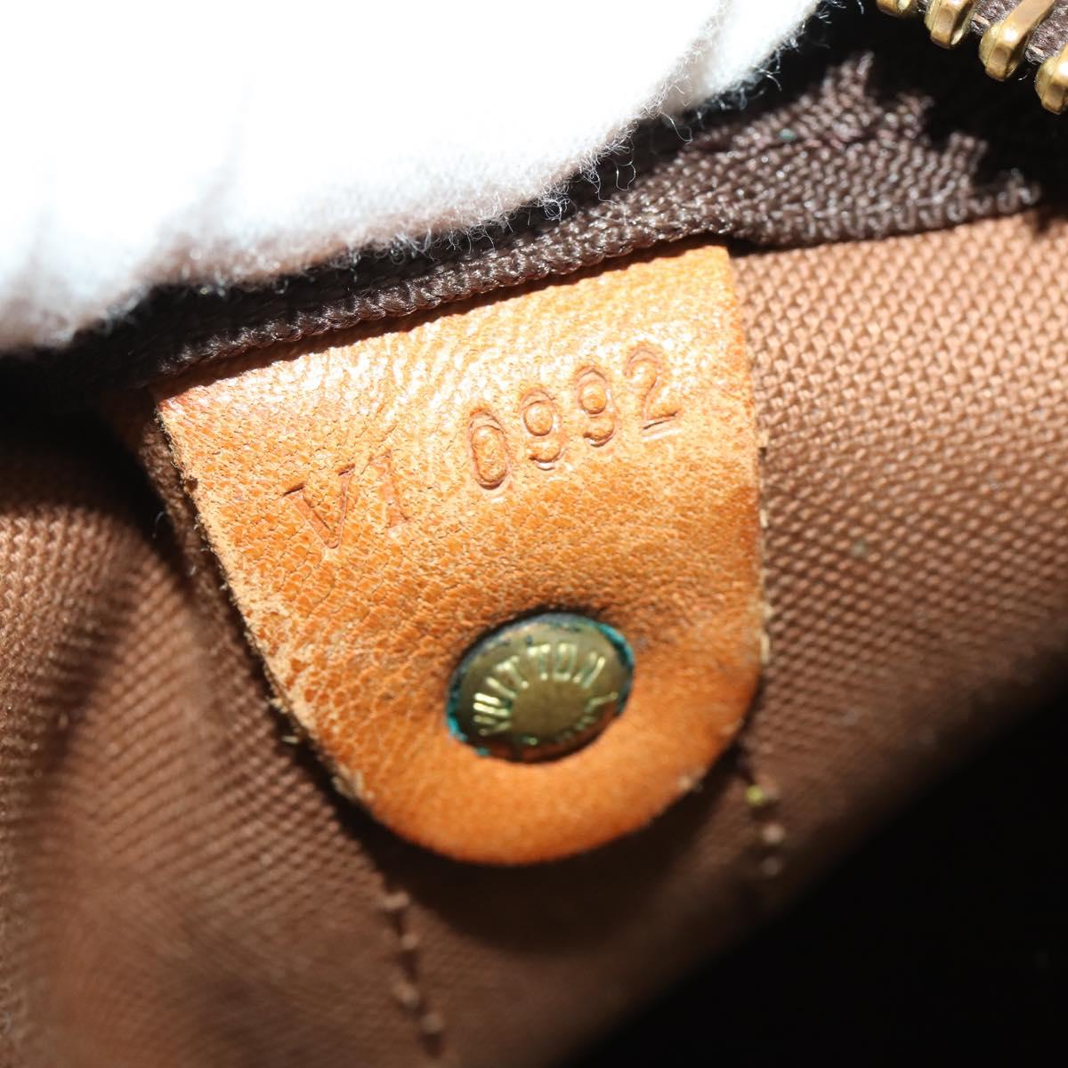 LOUIS VUITTON Monogram Keepall 55 Boston Bag M41424 LV Auth BA10839