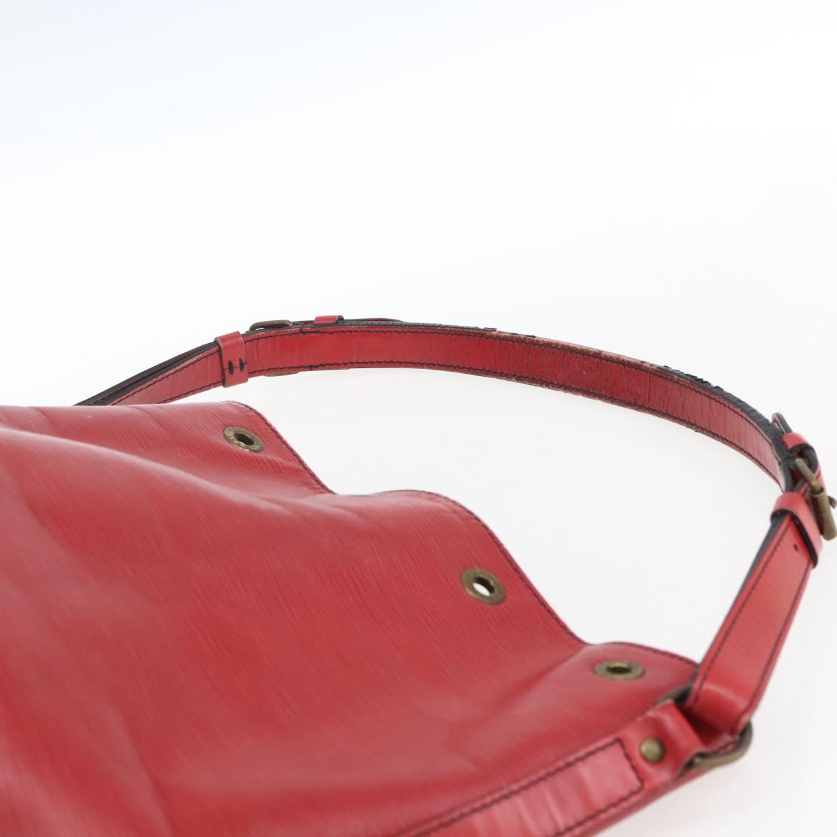 LOUIS VUITTON Epi Noe Shoulder Bag Red M44007 LV Auth BA10844