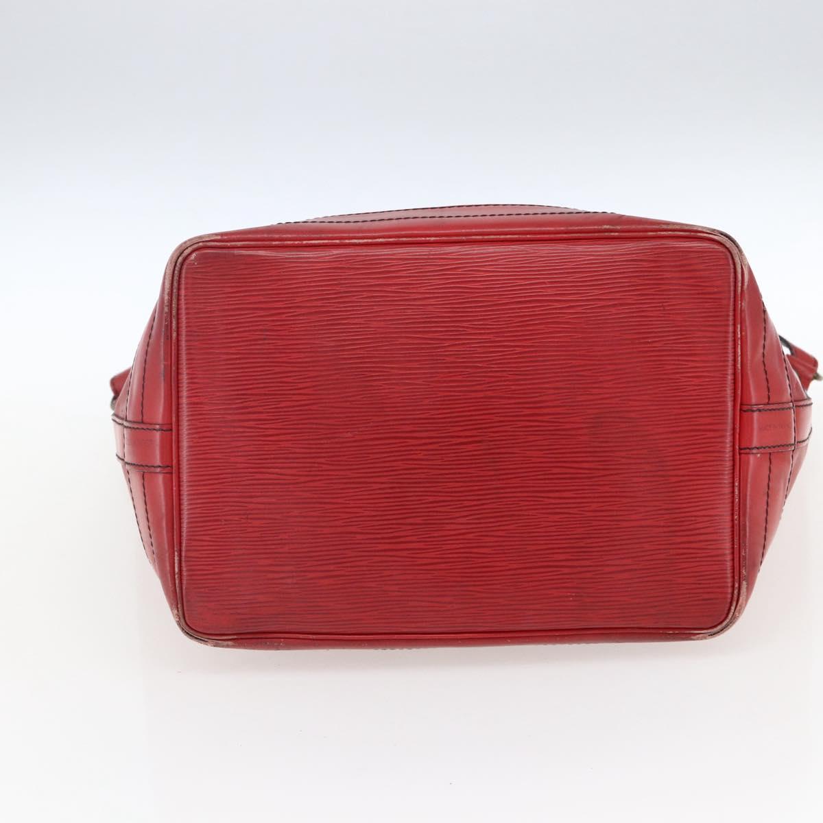LOUIS VUITTON Epi Noe Shoulder Bag Red M44007 LV Auth BA10844
