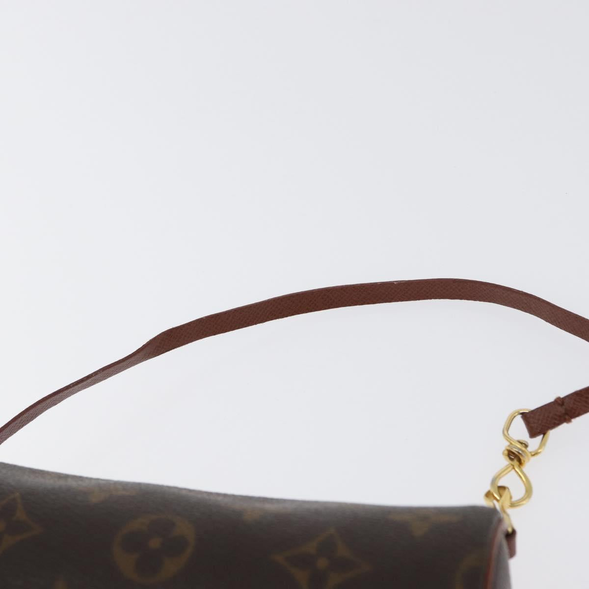 LOUIS VUITTON Monogram Papillon Pouch LV Auth BA10857