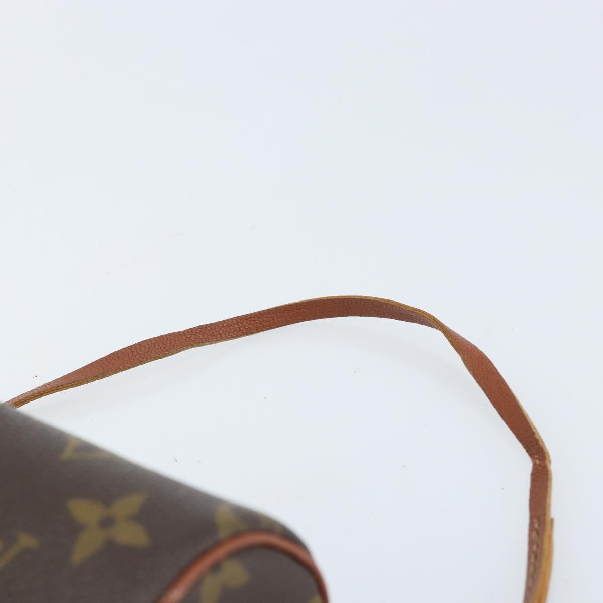 LOUIS VUITTON Monogram Papillon Pouch LV Auth BA10858