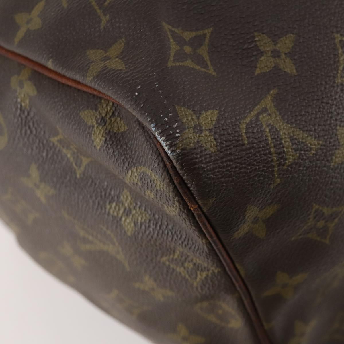 LOUIS VUITTON Monogram Sac Souple 45 Boston Bag M41624 LV Auth BA10865
