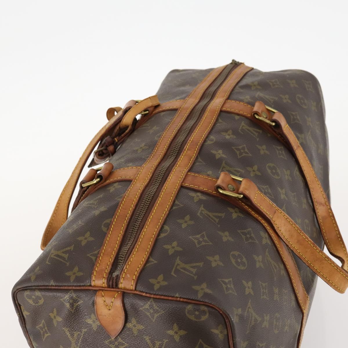 LOUIS VUITTON Monogram Sac Souple 45 Boston Bag M41624 LV Auth BA10865