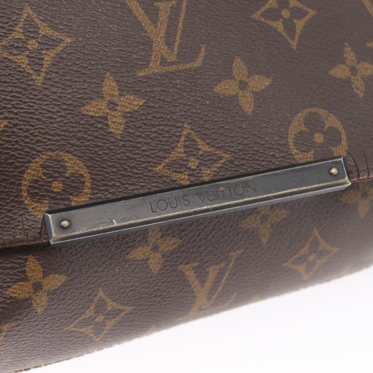 LOUIS VUITTON Monogram District PM Shoulder Bag M40935 LV Auth BA10866