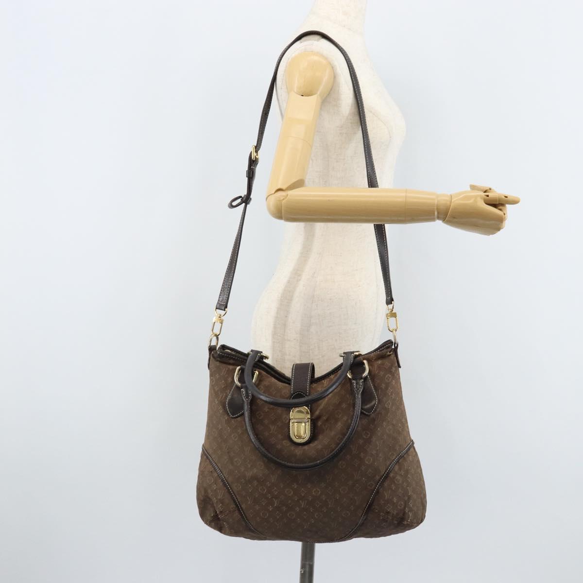 LOUIS VUITTON Monogram Idylle Elegy Bag 2way Red Sepia M56698 LV Auth BA10867