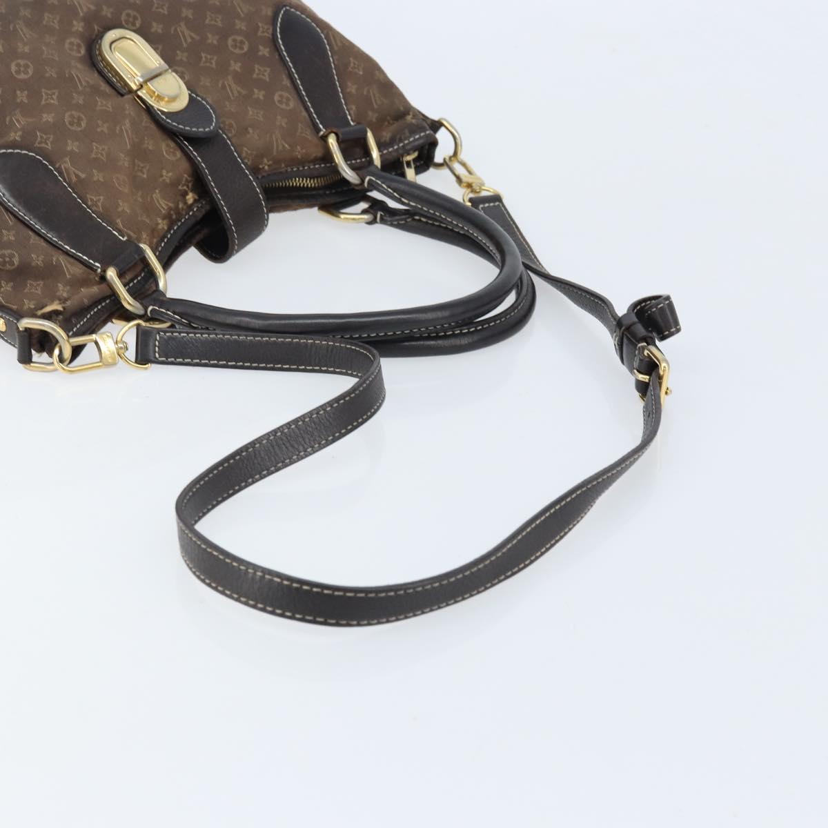 LOUIS VUITTON Monogram Idylle Elegy Bag 2way Red Sepia M56698 LV Auth BA10867