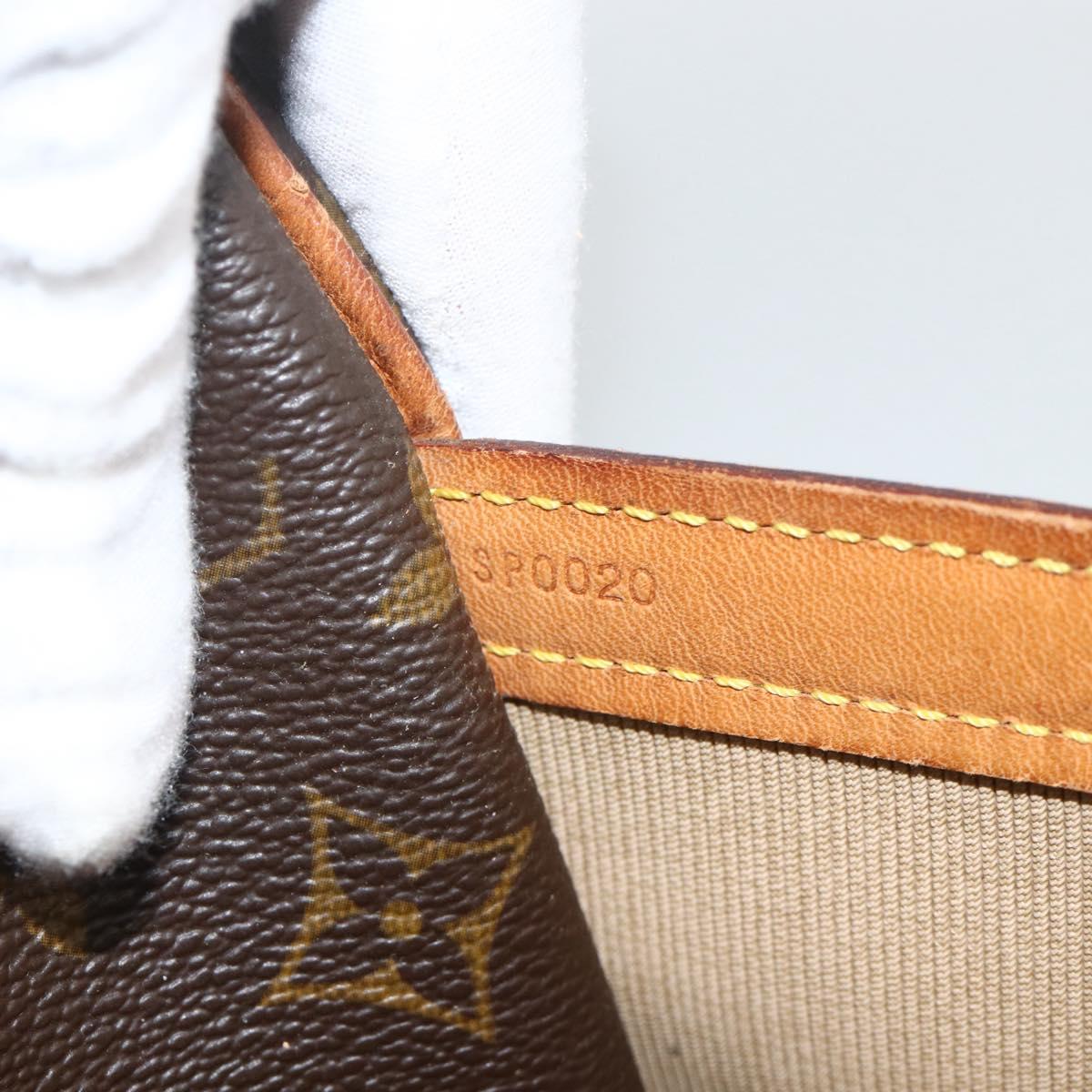 LOUIS VUITTON Monogram Reporter GM Shoulder Bag M45252 LV Auth BA10868