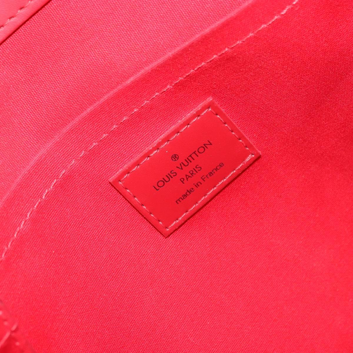 LOUIS VUITTON Epi Passy PM Hand Bag Red M5926E LV Auth BA10911