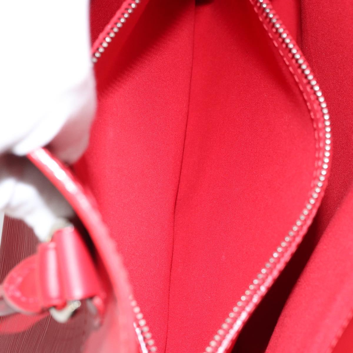 LOUIS VUITTON Epi Passy PM Hand Bag Red M5926E LV Auth BA10911