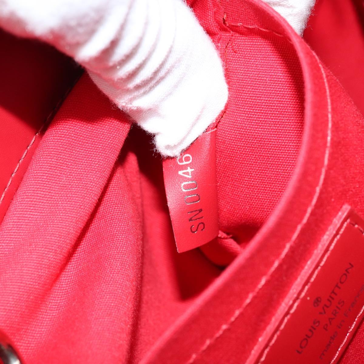 LOUIS VUITTON Epi Passy PM Hand Bag Red M5926E LV Auth BA10911