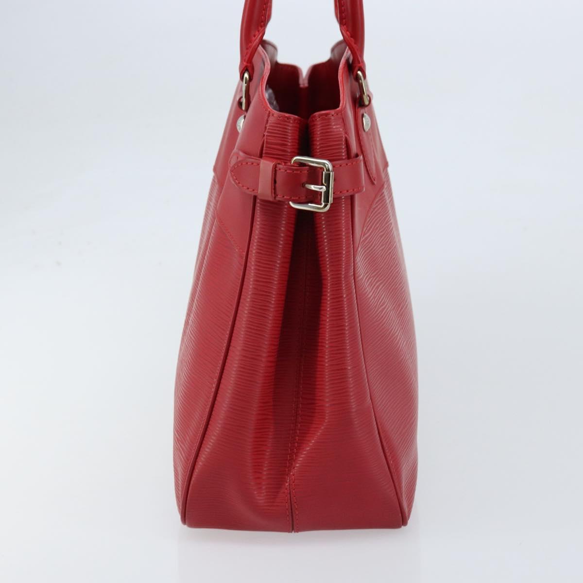 LOUIS VUITTON Epi Passy PM Hand Bag Red M5926E LV Auth BA10911