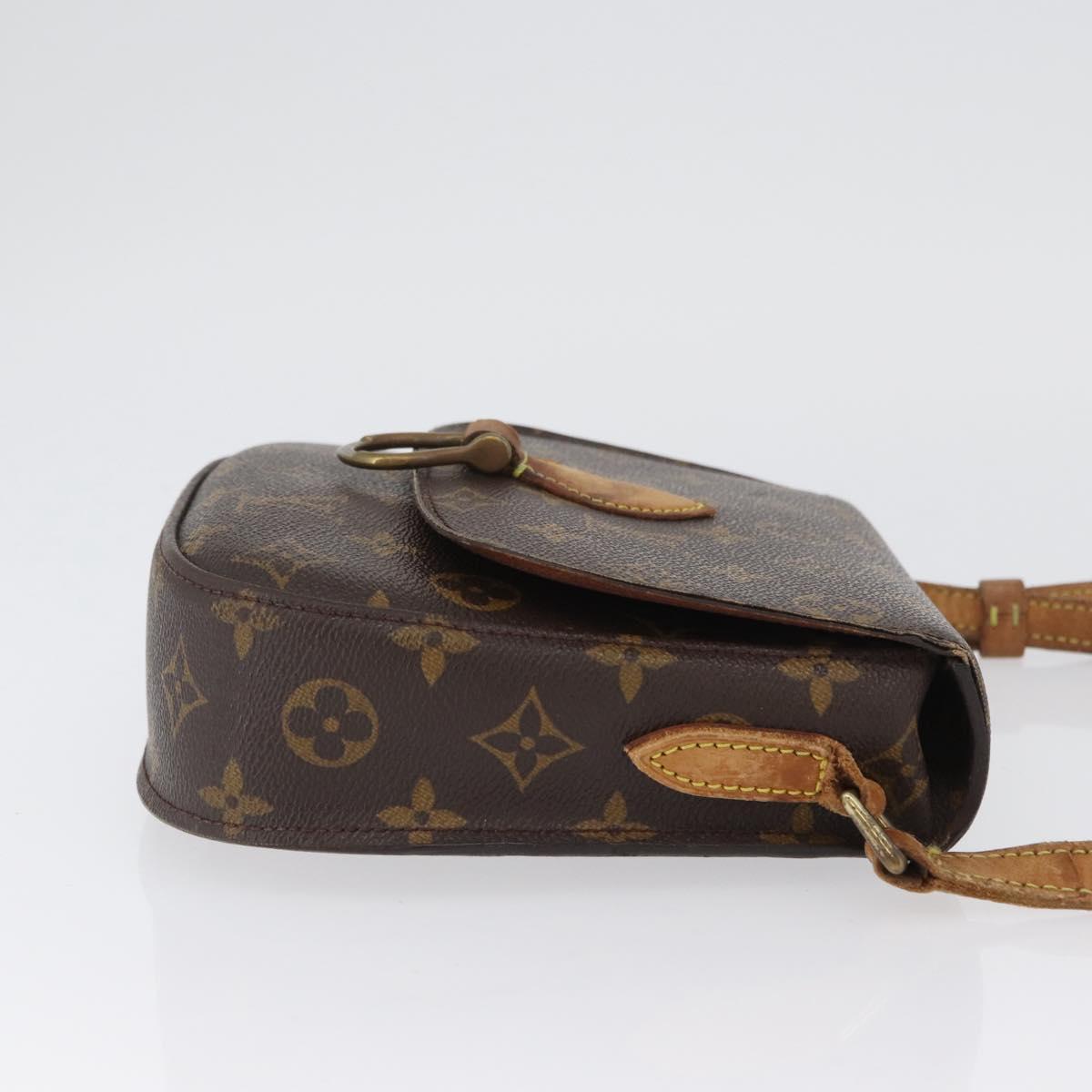 LOUIS VUITTON Monogram Saint Cloud MM Shoulder Bag M51243 LV Auth BA10928