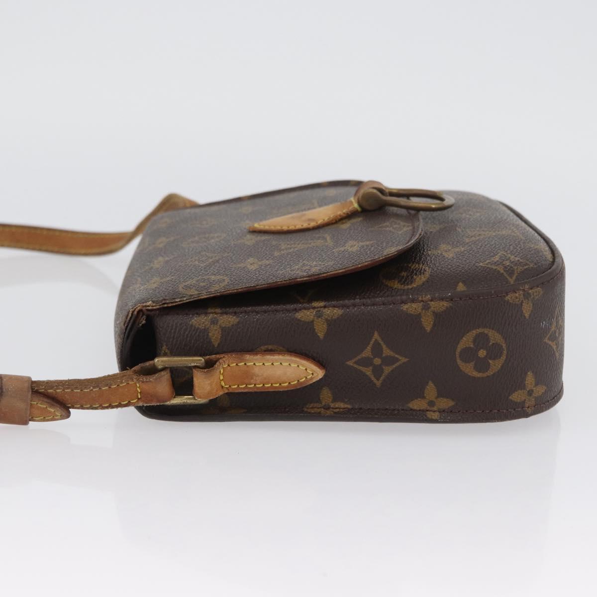 LOUIS VUITTON Monogram Saint Cloud MM Shoulder Bag M51243 LV Auth BA10928