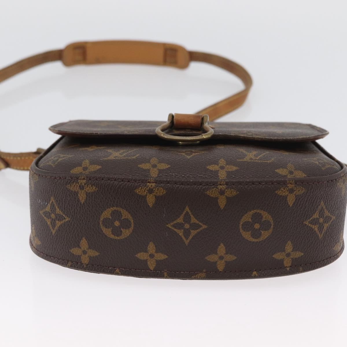 LOUIS VUITTON Monogram Saint Cloud MM Shoulder Bag M51243 LV Auth BA10928