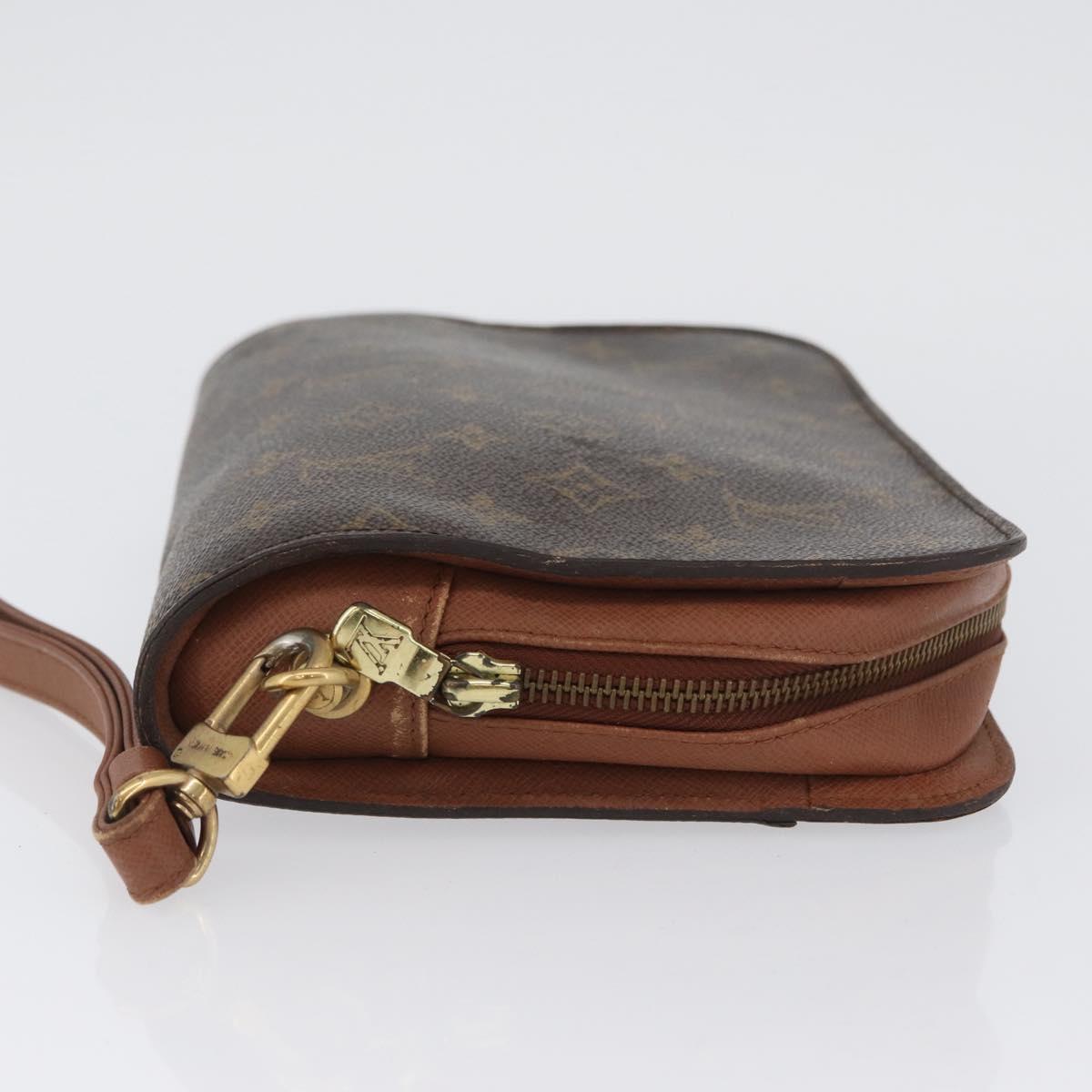 LOUIS VUITTON Monogram Orsay Clutch Bag M51790 LV Auth BA10932