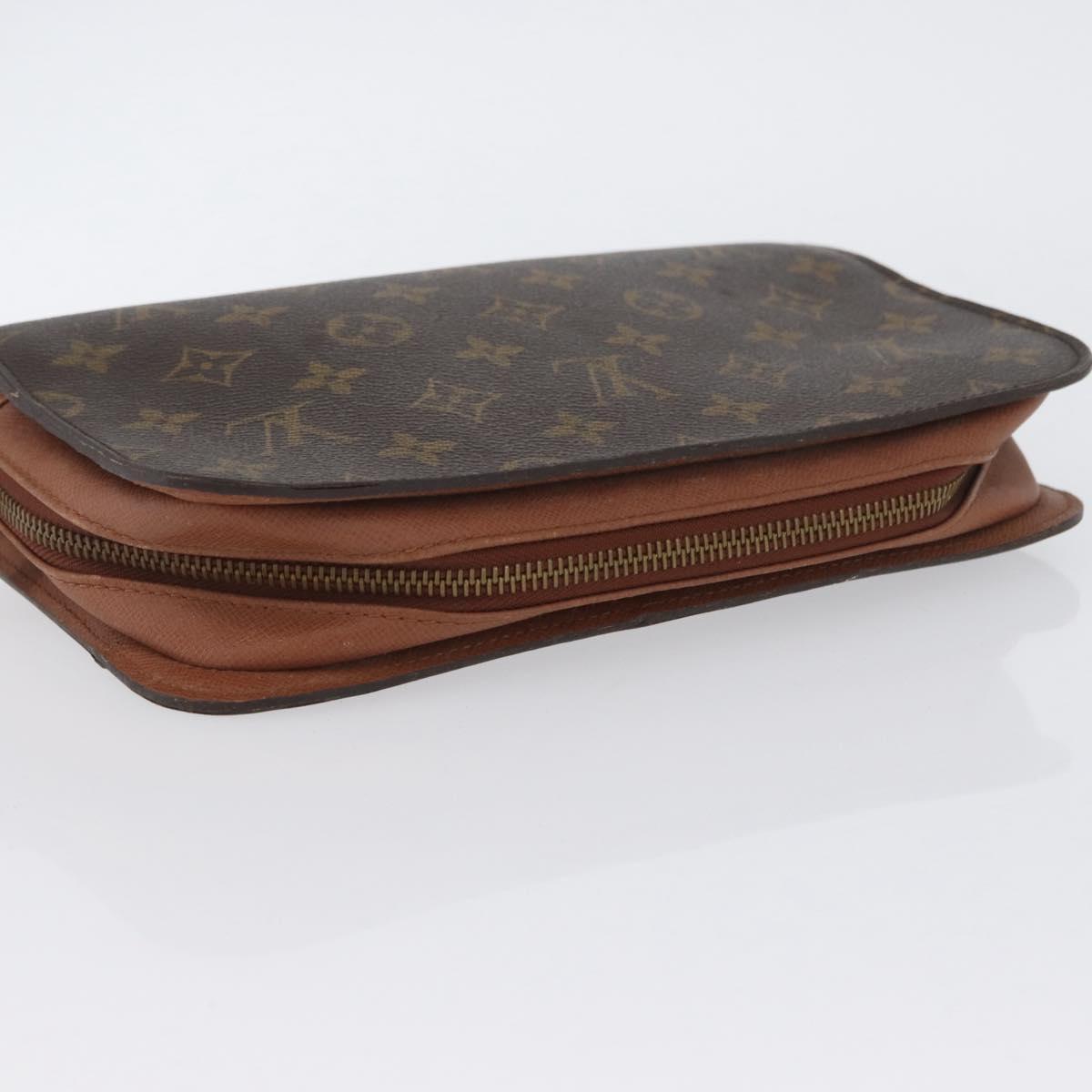 LOUIS VUITTON Monogram Orsay Clutch Bag M51790 LV Auth BA10932