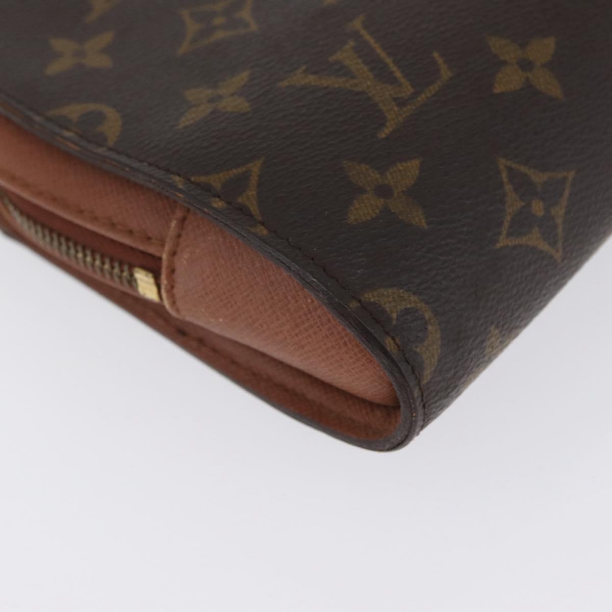 LOUIS VUITTON Monogram Orsay Clutch Bag M51790 LV Auth BA10932